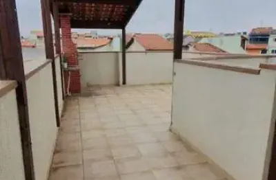 Cobertura com 2 dormitórios à venda, 76m² - bairro jardim las vegas - santo andré/sp