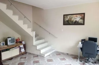 Sobrado com 3 dormitórios à venda, 200 m² - santa maria - são caetano do sul/sp