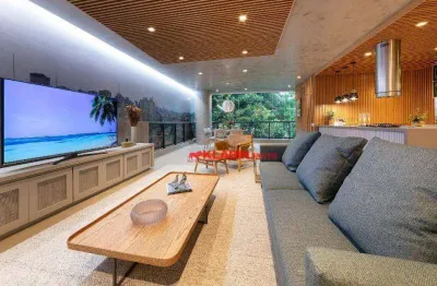 ** apartamento andar alto com 154m² - 3 suítes com 2 vagas de garagem - varanda gourmet e lazer completo com localização privilegiada **