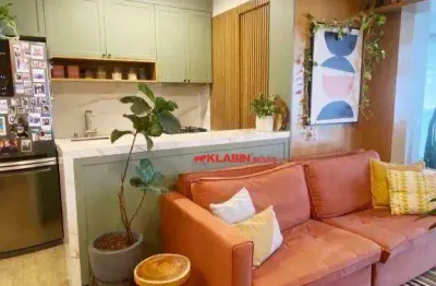 Moema - apto. maravilhoso - metrô próximo - condomínio barato - mobiliado - 2 dormitórios (1 suíte com closet) - sacada gourmet