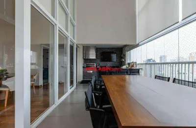 Apartamento duplex na chacara klabin com 238m - 3 suítes - 4 banheiros - 4 vagas de garagem - lazer completo - andar alto