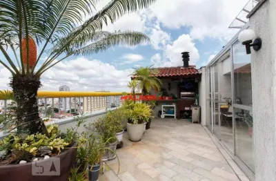 Cobertura duplex à 550m do metro praça da arvore - 4 dormitórios sendo 2 suítes - quintal com piscina e churrasqueira - 2 vagas - 194m