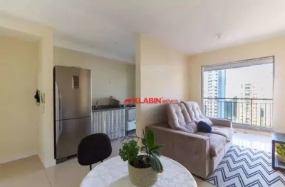 Chácara klabin: seminovo - 59m² - andar alto - 2 dormitórios (1 suíte) - sacada integrada