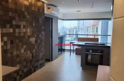 Apartamento à 650m do metro paraíso - 1 suíte - 1 vaga - 44m - lazer completo