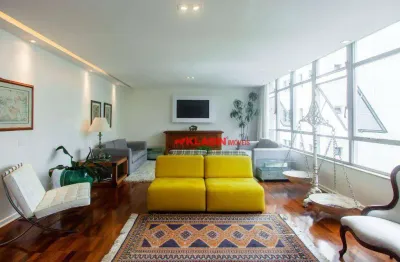 Apartamento com 3 dormitórios à venda, 218 m² por r$ 3.500.000,00 - jardim paulista - são paulo/sp