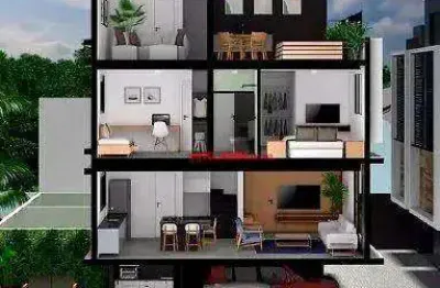 Casa em condomínio fechado, campo belo, 2 suítes, cobertura , 2 vagas