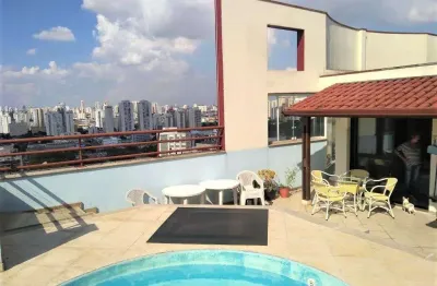 Cobertura com 3 dormitórios à venda, 206 m² - vila monumento - são paulo/sp