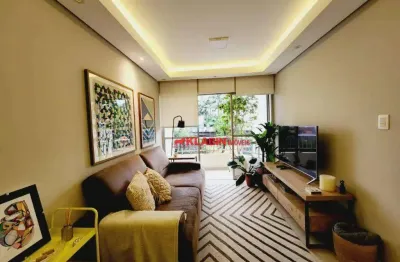 Apartamento com 2 dormitórios à venda, 64 m² por r$ 700.000,00 - brooklin paulista - são paulo/sp