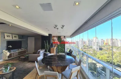 Apartamento com 2 dormitórios à venda, 134 m² por r$ 2.599.000,00 - brooklin - são paulo/sp