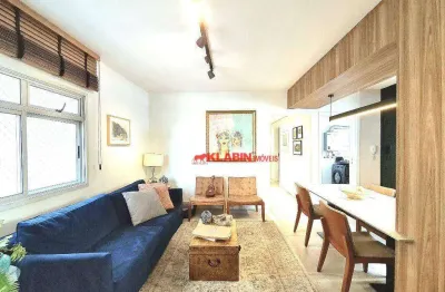 Apartamento com 2 dormitórios à venda, 82 m² por r$ 1.380.000,00 - jardim paulista - são paulo/sp