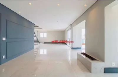 Cobertura com 3 dormitórios à venda, 280 m² por r$ 5.850.000,00 - campo belo - são paulo/sp