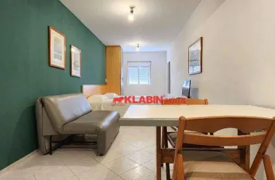 Flat com 1 dormitório à venda, 30 m² por r$ 330.000,00 - vila clementino - são paulo/sp