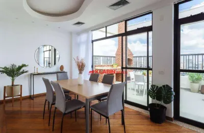 Cobertura com 3 dormitórios à venda, 238 m² por r$ 2.200.000,00 - vila mariana - são paulo/sp