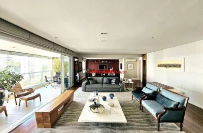 Apartamento com 3 dormitórios à venda, 385 m² por r$ 7.500.000,00 - campo belo - são paulo/sp