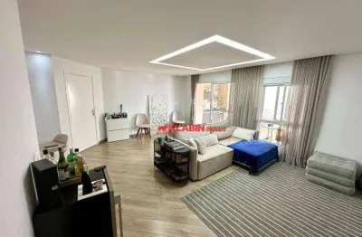 Apartamento com 113m² de área útil de 3 dormitórios sendo 1 suíte com 3 vagas de garagem - varanda gourmet - lazer completíssimo - ótima localização