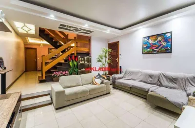 Sobrado com 4 quartos sendo 4 suítes e 4 vagas de garagem - área gourmet - 280m² - ótima localização com fácil acesso ao metrô e comércio local