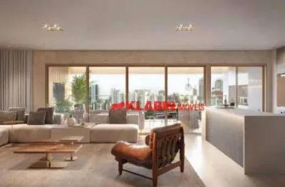 Apartamento com 3 dormitórios à venda, 149 m² por r$ 3.300.000,00 - moema - são paulo/sp