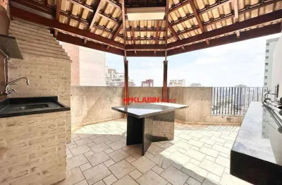 # apartamento duplex cobertura - 2 dormitórios, 81 m2 área útil, 1 vaga de garagem - 1 quadra do metrô santa cruz.