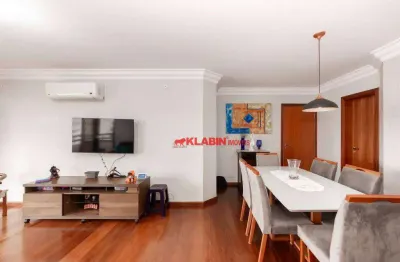 Apartamento com 130,18m² de área útil de 3 dormitórios sendo 1 suíte e 3 vagas de garagem com depósito - ótima localização no bosque da saúde
