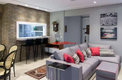 Apartamento com 3 dormitórios à venda, 118 m² por r$ 2.200.000,00 - pinheiros - são paulo/sp