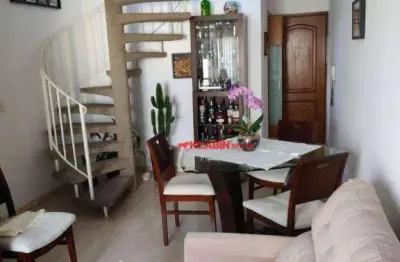 Cobertura com 2 dormitórios para alugar, 110 m² por r$ 7.040,00/mês - chácara inglesa - são paulo/sp