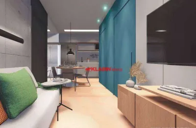 Apartamento de 2 dormitórios com 38m² de área útil com ótima localização na vila mariana à 500m do metrô santa cruz - espaço gourmet no rooftop