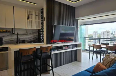 Excelente apartamento mobiliado com 61m² de área útil de 2 dormitórios sendo 1 suíte com 2 vagas de garagem - empreendimento com lazer completíssimo!