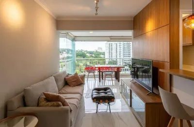 Apartamento com 2 dormitórios à venda, 62 m² por r$ 850.000,00 - vila anastácio - são paulo/sp