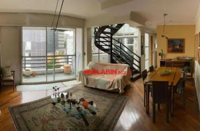 Calmaria em meio a agitação paulistana - cobertura duplex com 176m² de área privativa - 3 dormitórios sendo 2 suítes + escritório - 3 vagas de garagem