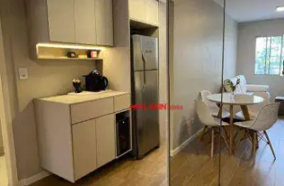 Apartamento totalmente reformado de 1 dormitório com 40m² de área útil e sem vaga - excelente localização na vila mariana à 300m de dois metrôs