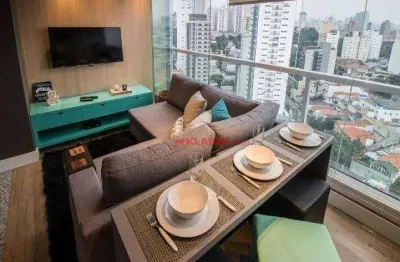 Apartamento com 1 dormitório à venda, 33 m² por r$ 490.000,00 - vila mariana - são paulo/sp