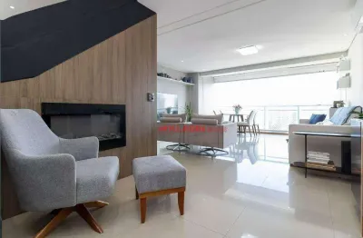 Cobertura duplex mobiliada com 154m² de área útil -2 suítes com 3 vagas + depósito - espaço gourmet com jacuzzi - lazer completo - brooklin- são paulo