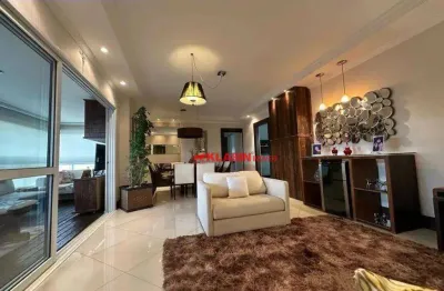 Apartamento no klabin, 133m², andar alto, mobiliado,