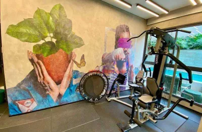 Studio 24m² | mobiliado, terraço envidraçado, lazer completo | chácara klabin - 170m do metrô!