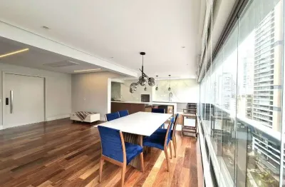 Apartamento alto padrão com 192m² de área útil - 3 quartos sendo 3 suítes com 4 vagas de garagem + depósito - lazer completo - nobre campo belo
