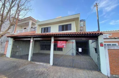 Sobrado com 390m² de terreno (10x39) e 260m² de área construída - 3 quartos sendo 1 suíte - 4 vagas de garagem - amplo quintal - jardim da glória - sp