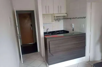 Apartamento com 28m² de área útil - 1 suíte com 1 vaga de garagem - ótima localização em mirandópolis à 300m do metrô praça da árvore -portaria 24 hrs