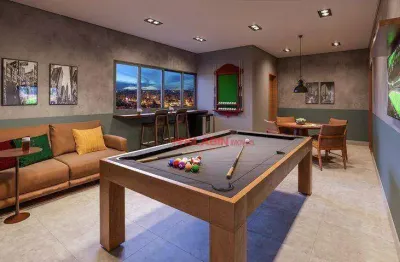 Studio novo andar alto com vista livre e sol da manhã – condomínio completo!