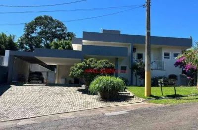 Sobrado com 5 dormitórios à venda, 350 m² por r$ 1.900.000 - condominio parque das garças i - atibaia/sp