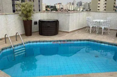 Cobertura com 3 dormitórios à venda por r$ 1.700.000 - chácara inglesa - são paulo/sp