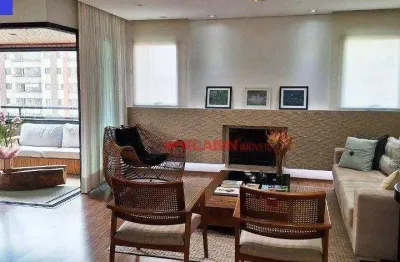 Chácara klabin, apartamento á venda, 4 dormitórios (3 suítes), 3 vagas, pronto para morar