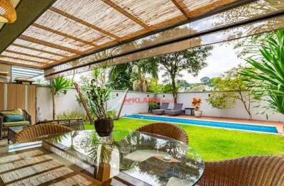 Casa com 4 dormitórios à venda, 424 m² por r$ 5.300.000,00 - jardim cordeiro - são paulo/sp