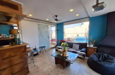 Cobertura Duplex com 220m² de Área Útil de 3 Quartos sendo 2 Suíte e 3 Vagas - Piscina e Churrasqueira ao Lado da Estação Hospital São Paulo do Metrô