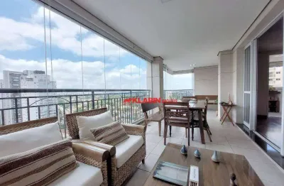 #-apartamento com 4 dormitórios e 6 banheiros à venda, 258 m² por r$ 3.900.000 - campo belo -