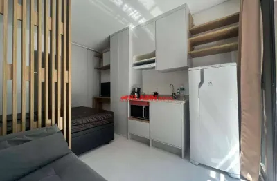 Studio com ambiente de dormitório e pequena sala para locação, 20 m² - paraíso - são paulo/sp