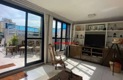 Cobertura com 2 dormitórios à venda, 190 m² por r$ 1.900.000,00 - chácara inglesa - são paulo/sp