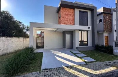 Casa em condomínio fechado com 3 quartos à venda na Rua Ângelo Tozim, 230, Campo de Santana, Curitiba
