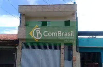 Sobrado vende em jundiapeba - mogi das cruzes-sp, próximo estação de trem, mercado veran, feiras, posto de saúde 24 horas.