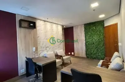 Venda/locação sala comercial reformada e mobiliada para o seu negócio! vaga de garagem coberta. centro da cidade. mogi das cruzes - sp