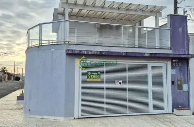 Venda casa sobrado 3 dorm com suíte, espaço gourmet na vila oliveira. mogi das cruzes-sp. estuda permuta